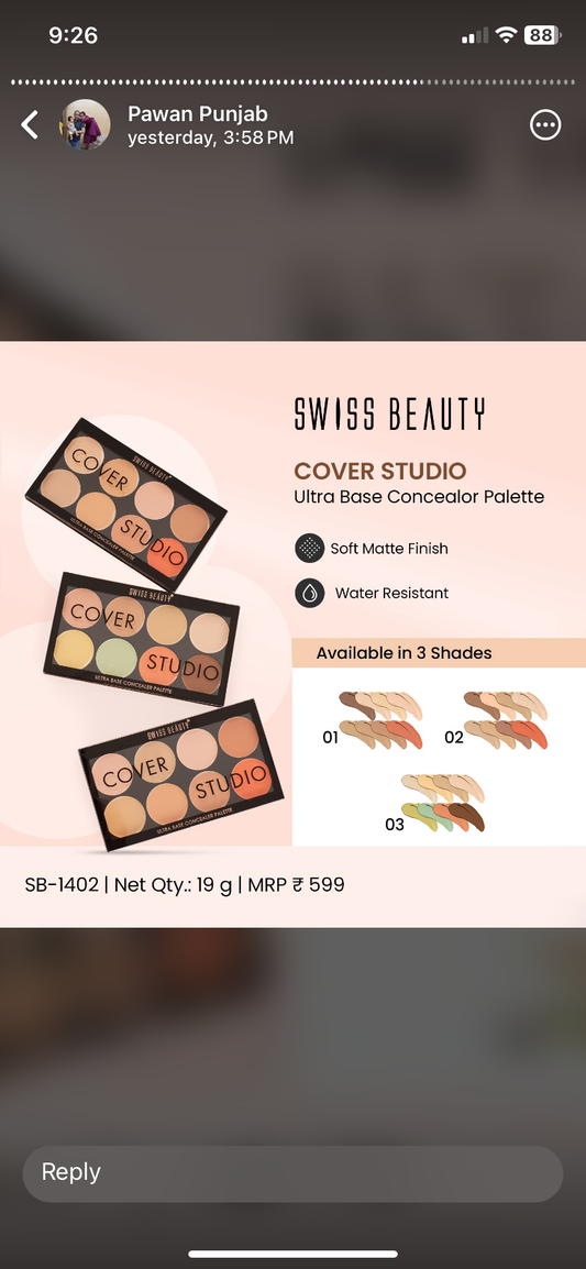 Swissbeauty Concealer Palette