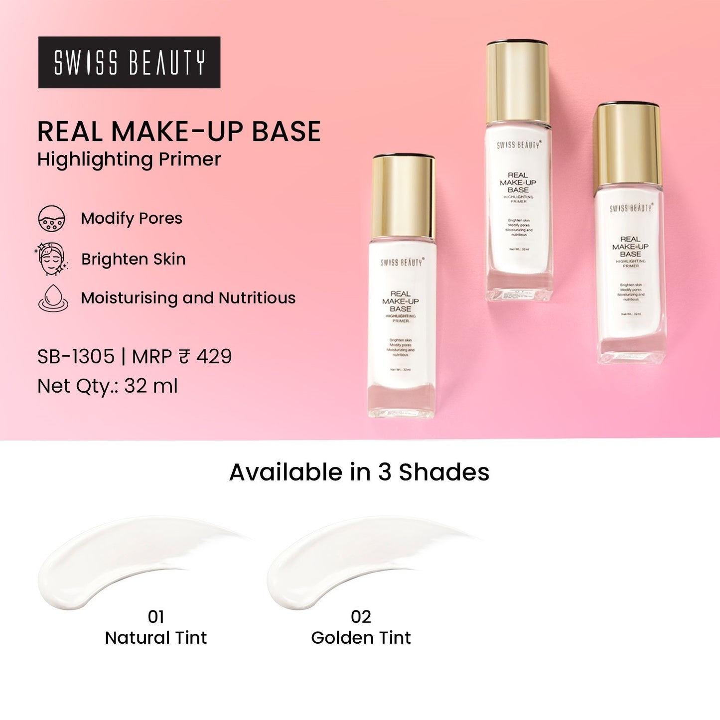 Swissbeauty Real Makeup Base SB1305