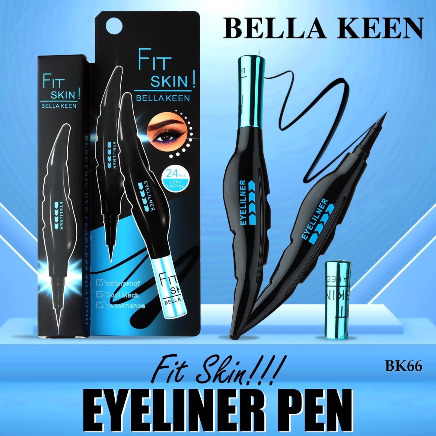 Bella Keen Eyeliner Pen BK66