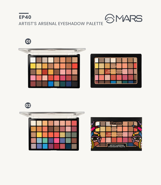 Mars 40 Color Eyeshadow Ep-40