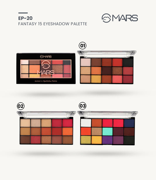 Mars 15 Color Eyeshadow Palette EP-20