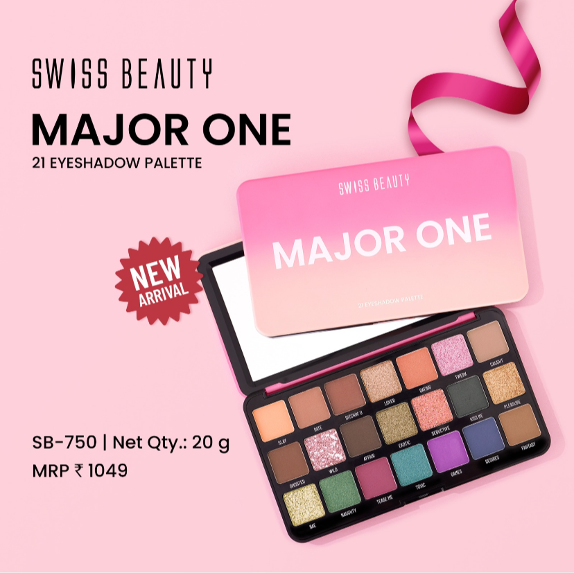 Swissbeauty 21 Color Eyeshadow Palette SB-750