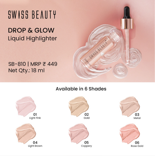 Swissbeauty Drop and Glow Highlighter SB810