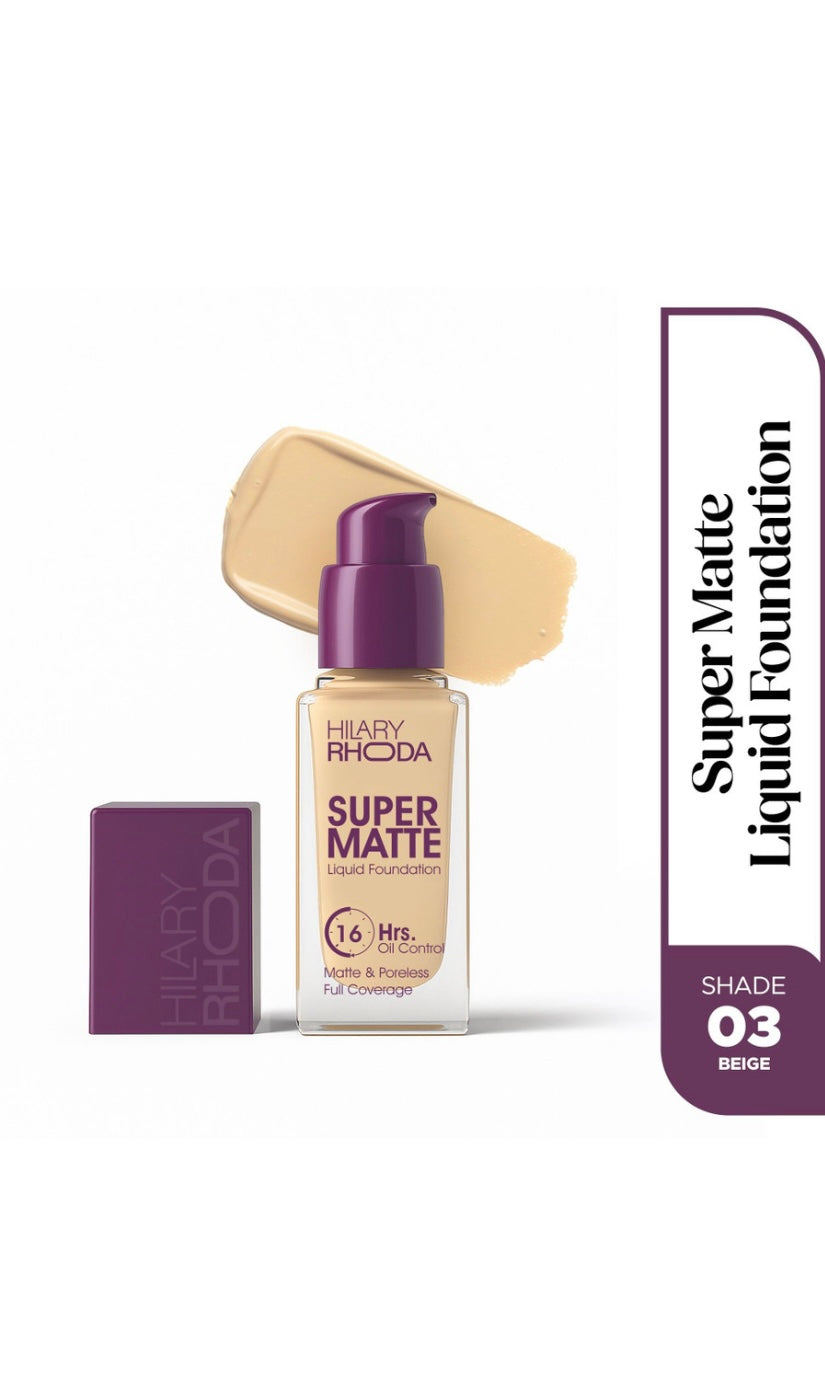 Hilary Rhoda Super Matte Foundation