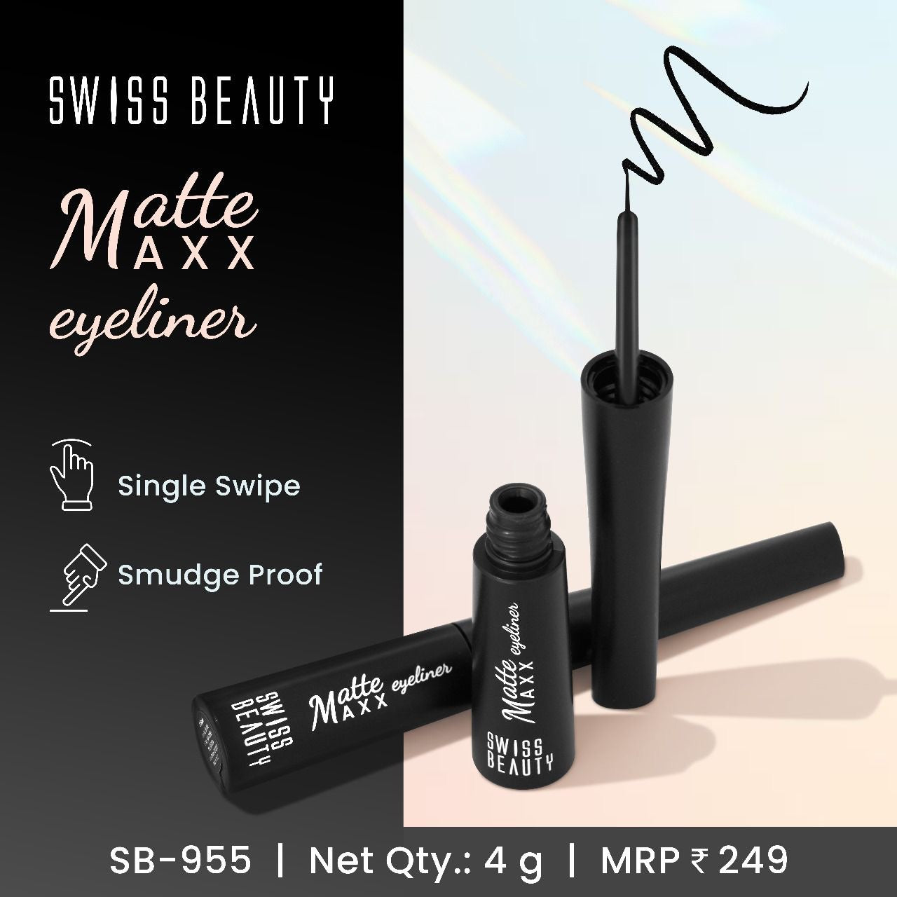 Swissbeauty Matte Eyeliner SB-955