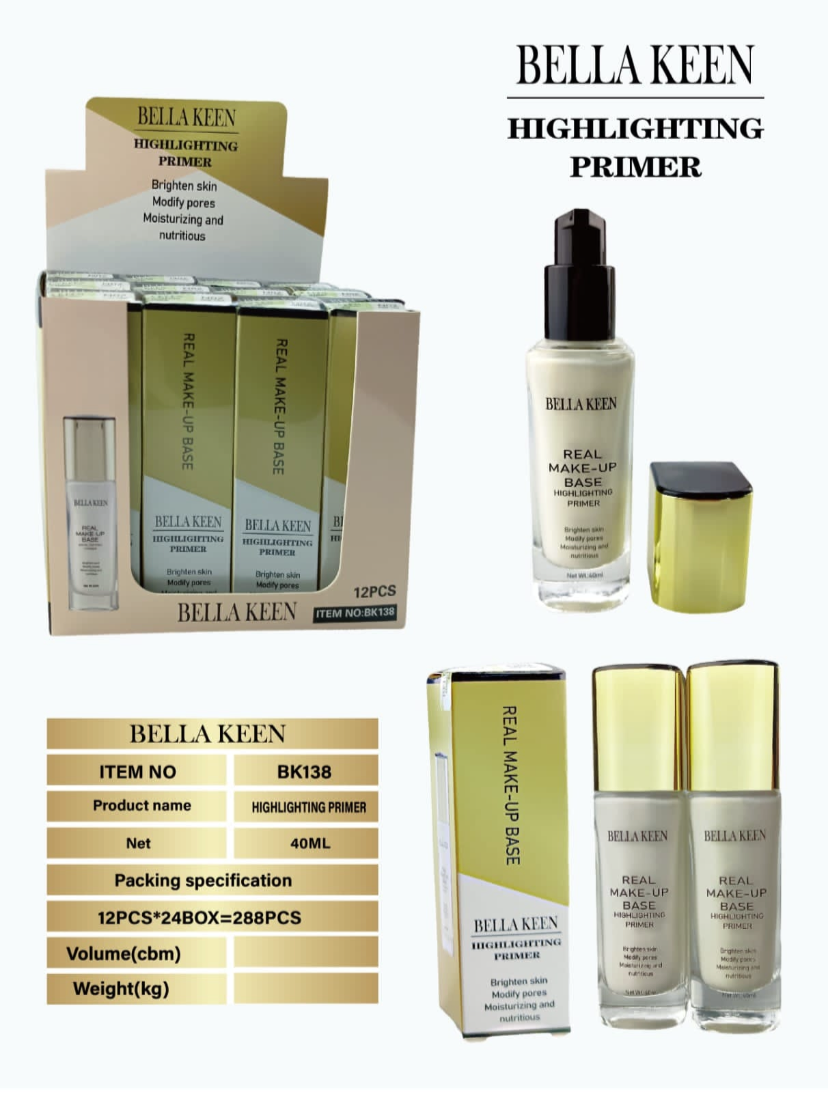 Bella Keen Highlighting Primer BK-138