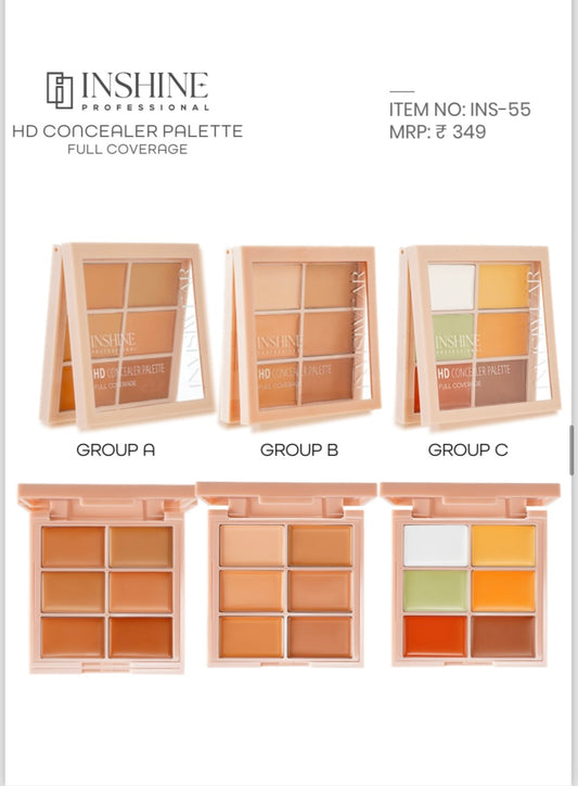 Inshine concealer palette INS-55