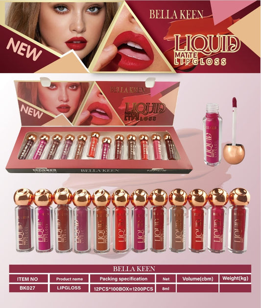 Bella keen Liquid Lipstick Set BK027