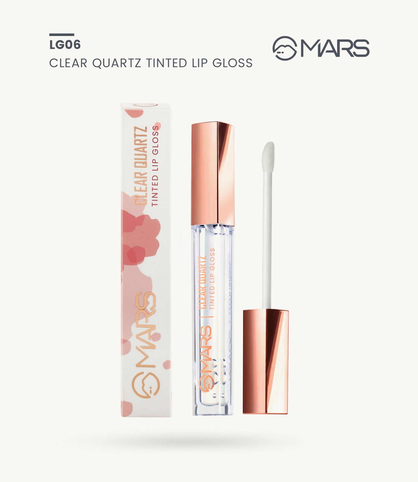 Mars Clear Tinted Lip Gloss LG06