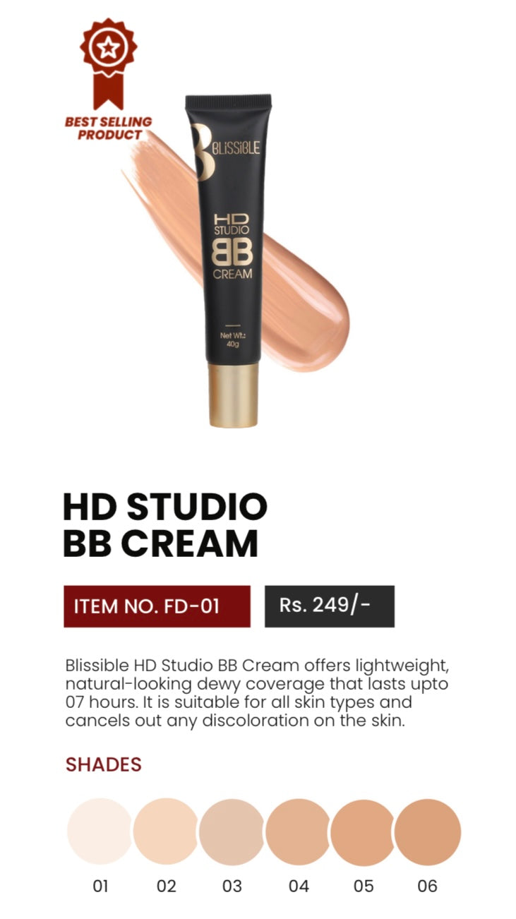 Blissible HD Studio BB Cream FD-01