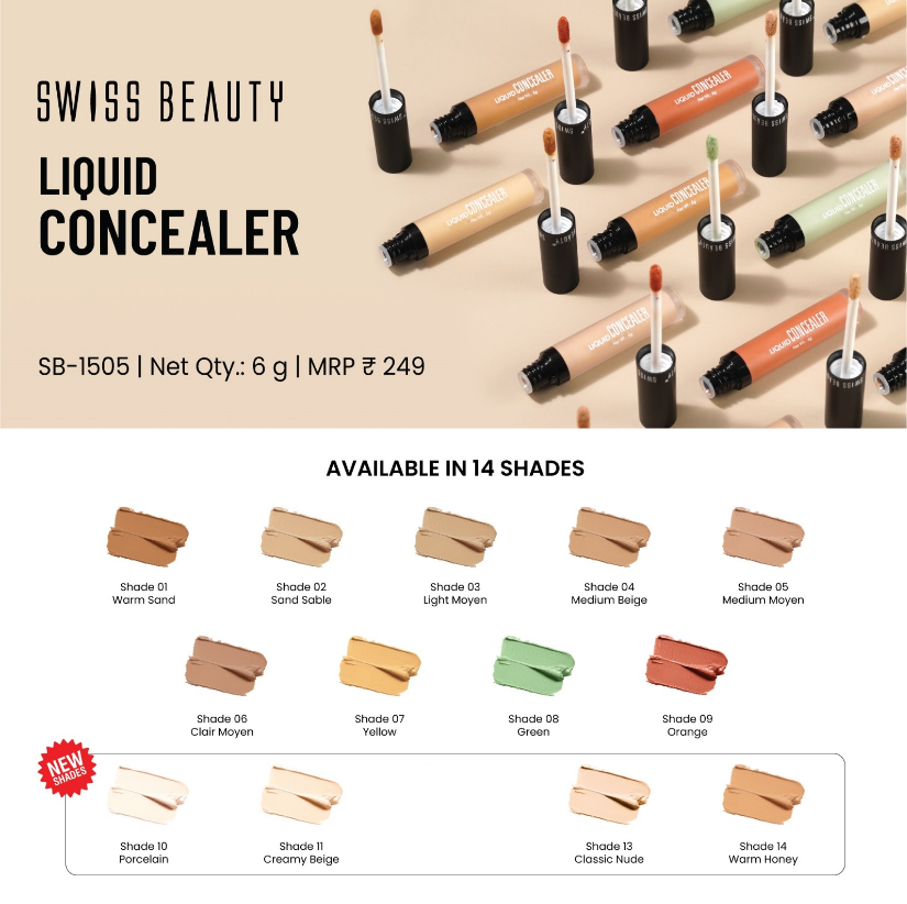 Swissbeauty Liquid Concealer CL-1015