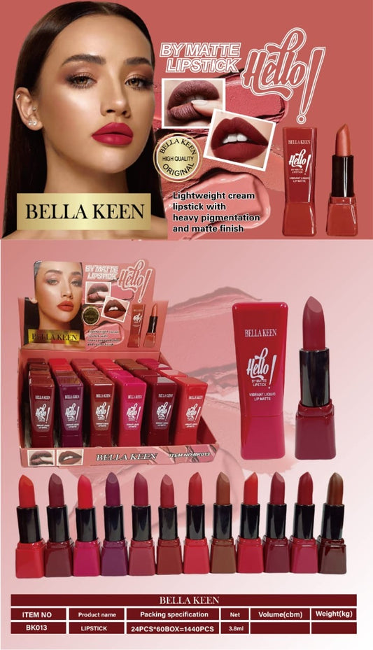 Bella Keen Lipstick set BK013