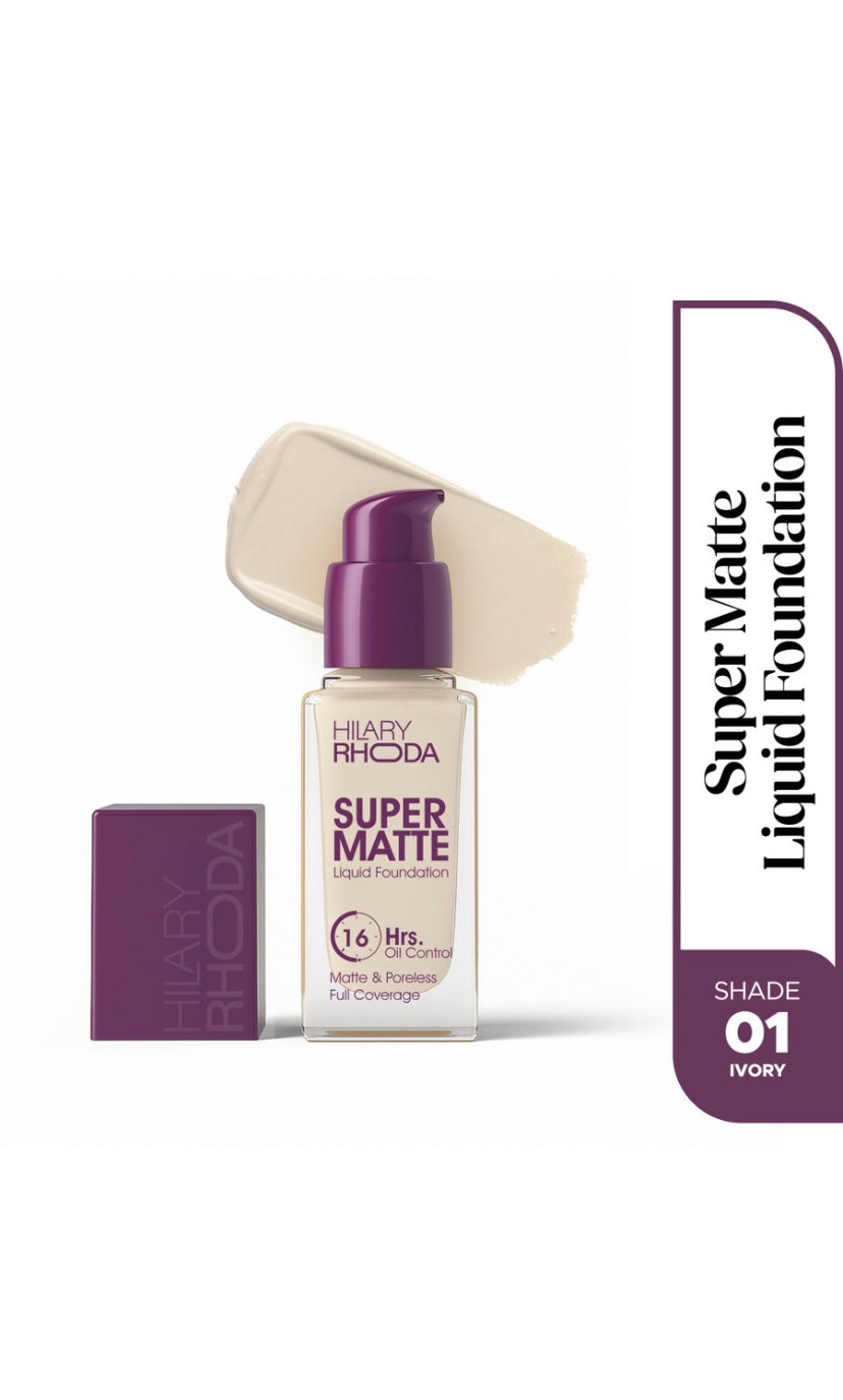 Hilary Rhoda Super Matte Foundation