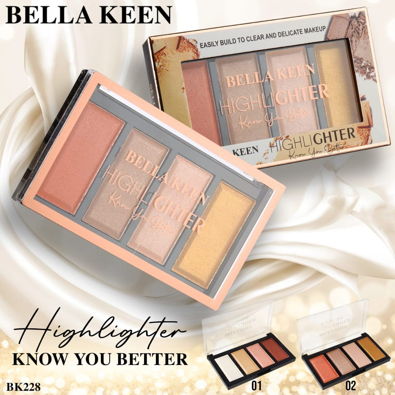 Bella Keen Highlighter BK228