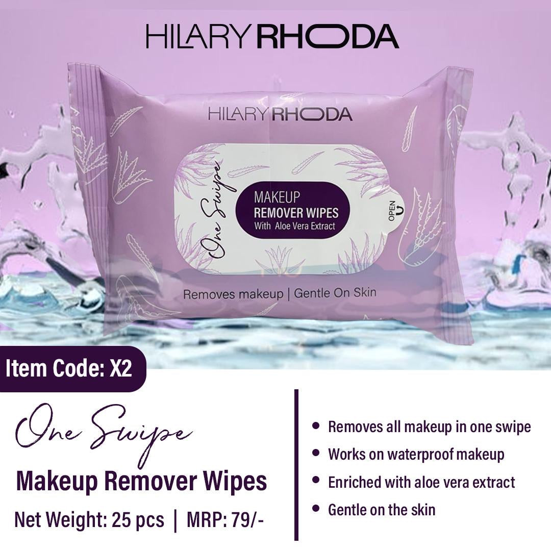 Hilary Rhoda Makeup Remover Wipes X2