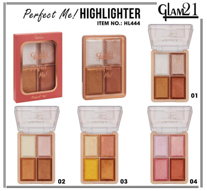 Glam 21 Highlighter Palette HL444