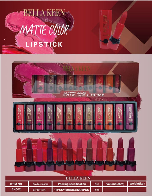 Bella Keen Lipstick Set BK002