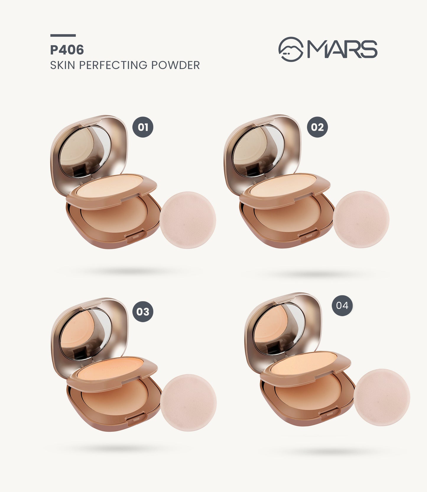 Mars Double Compact Powder P406