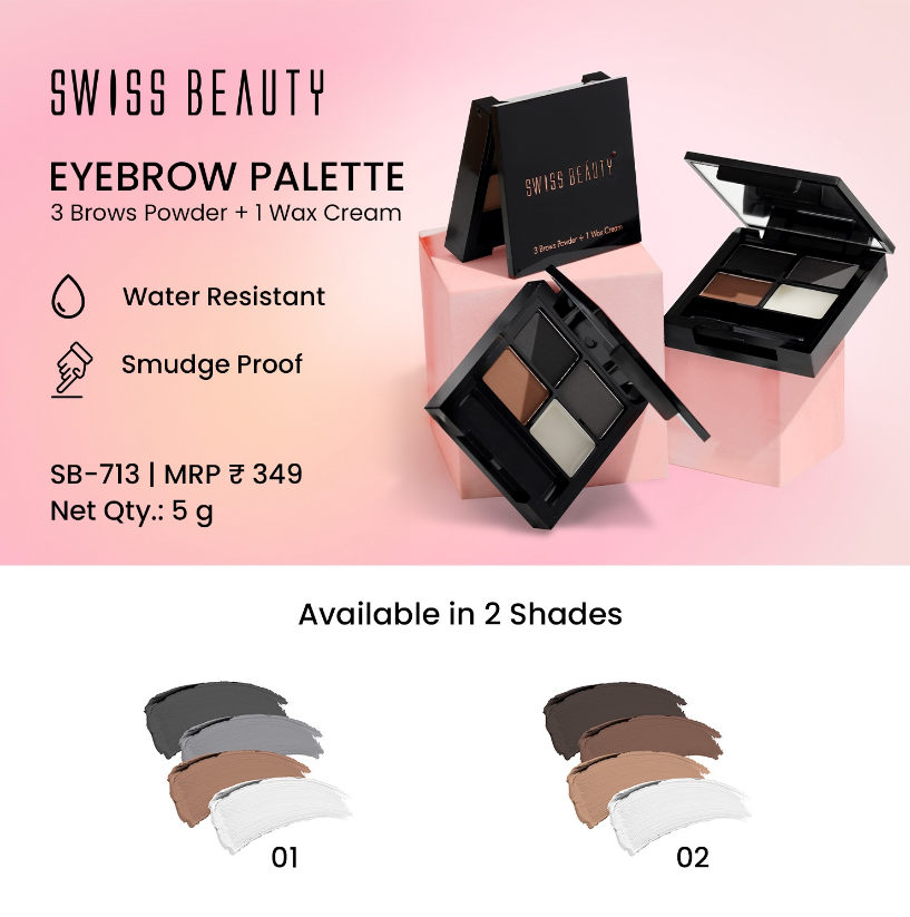 Swissbeauty Eyebrow Palette SB-713