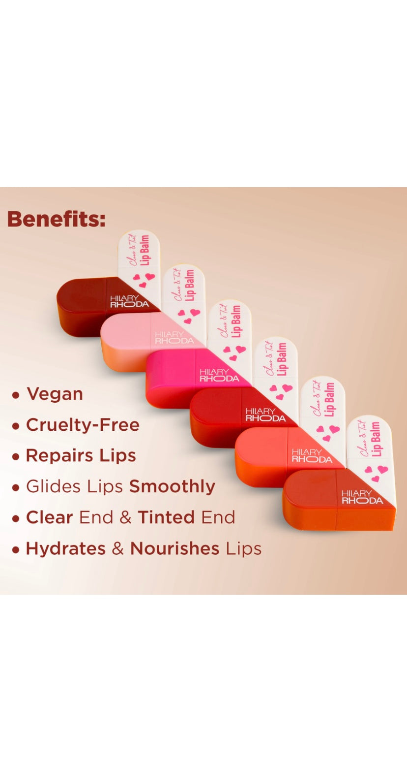 Hilary Rhoda Clear and Tint Lip Balm Hr-LB06