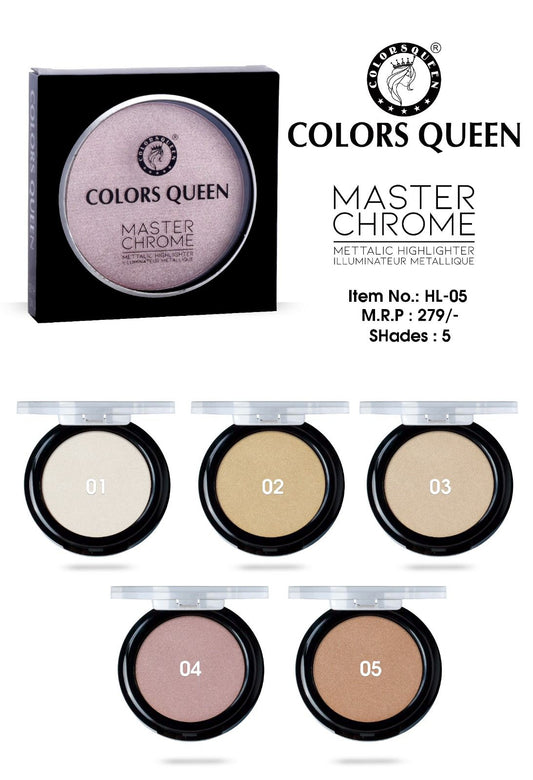 Colors Queen Master Chrome Mettalic Highlighter HL05