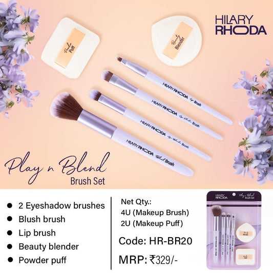 Hilary Rhoda brush set