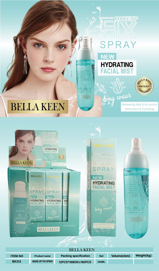 Bella Keen Make-up Fix Spray(BK-312)