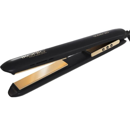 Ikonic Professional Gleam Hair Straightener (Black n Gold)