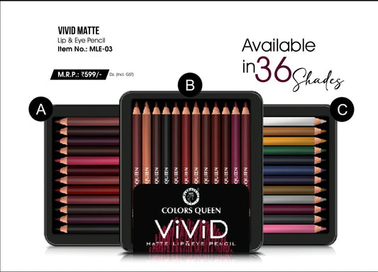 Colors Queen Vivid Lip & Eye Pencil(MLE-03)