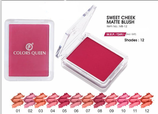 Colors Queen Matte Blush(MB-12)