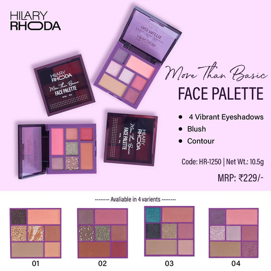 Hilary Rhoda More Than Basic Face Palette(HR-1250)