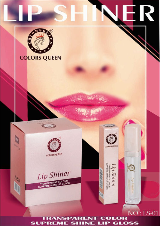 Colors Queen Lip Shiner Transparent Lip Gloss(LS-01)