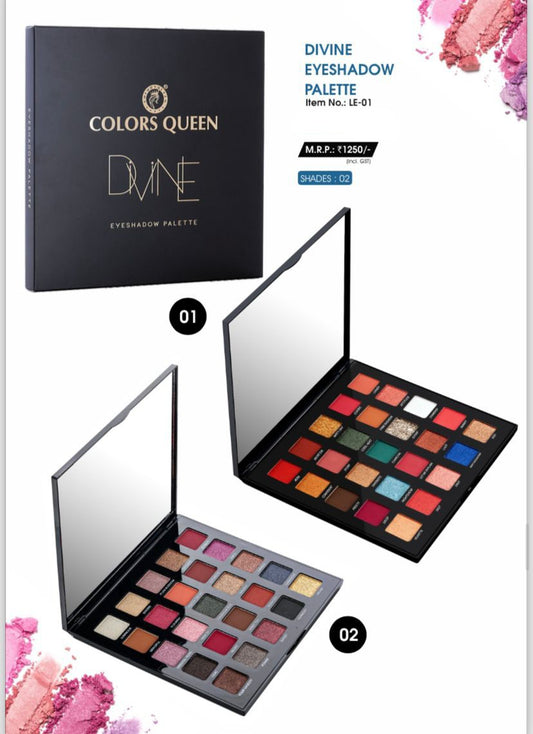 Colors Queen Divine Eyeshadow Palette(LE-01)